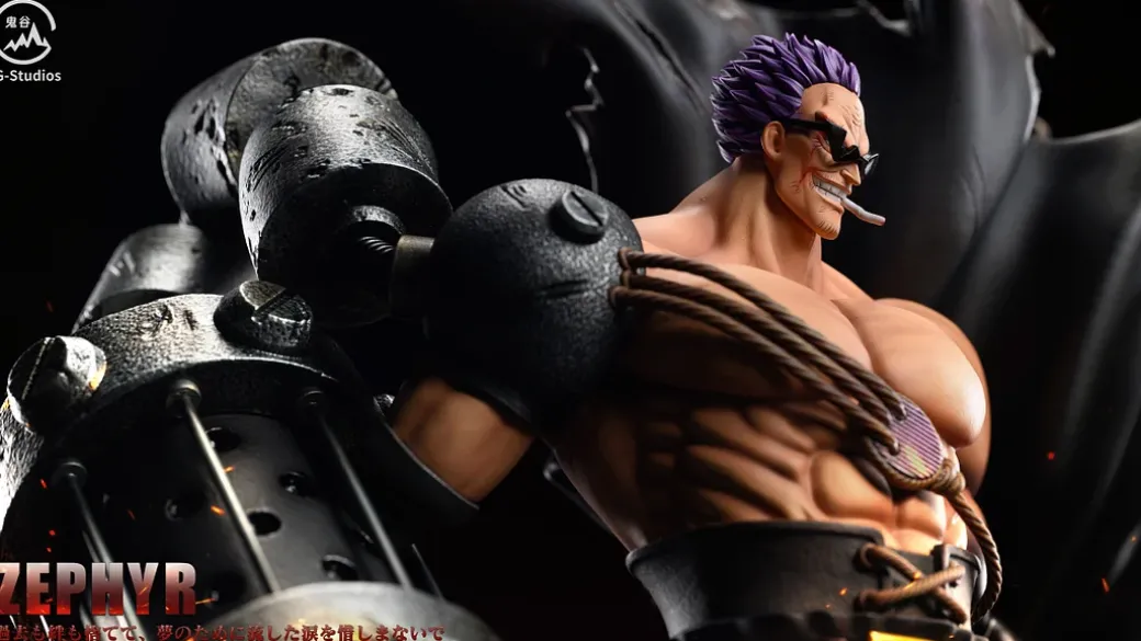 Boss Series 002 Black Arm Zephyr - ONE PIECE Resin Statue - GG-Studios