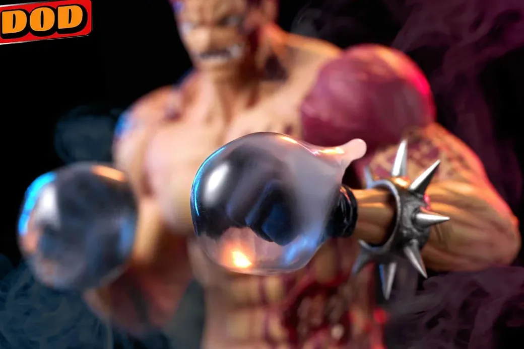 Boxing Charlotte Katakuri - ONE PIECE Resin Statue - DOD Studio