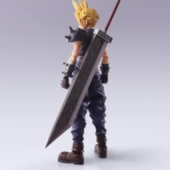 Bring Arts Series Movable Cloud Strife - (FF7) Final Fantasy VII Official Statue - Square Enix
