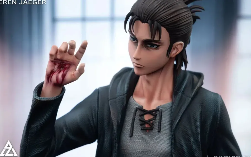 Brutal Eren Yeager - Attack On Titan Statue - AZ Studio