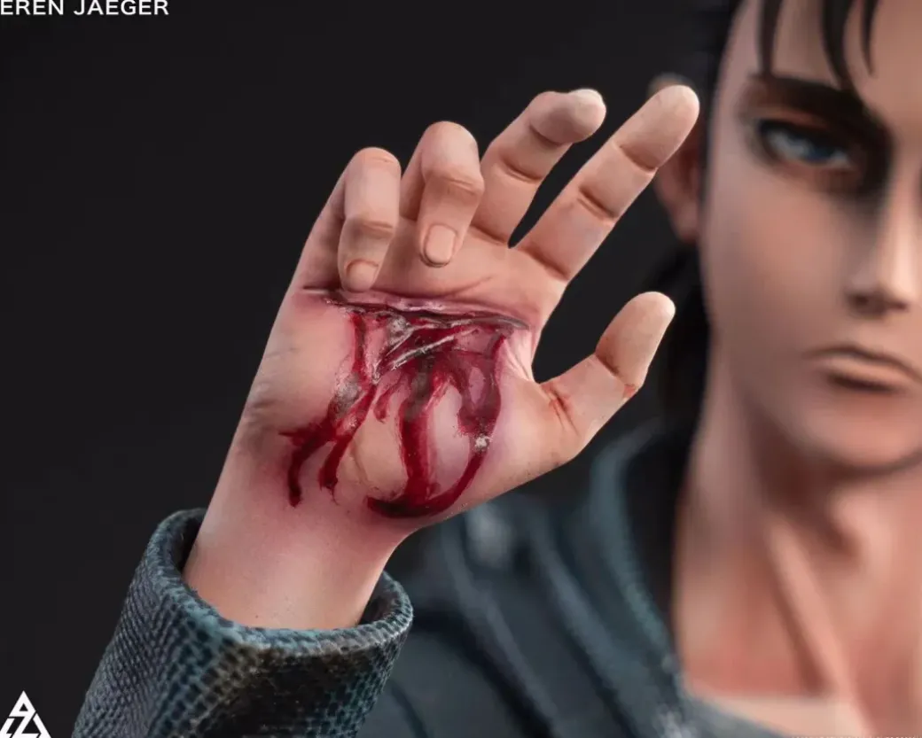 Brutal Eren Yeager - Attack On Titan Statue - AZ Studio
