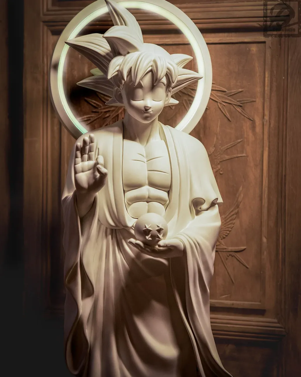 Buddha Cosplay Son Goku 2.0 - Dragon Ball Resin Statue - DP9 Studios