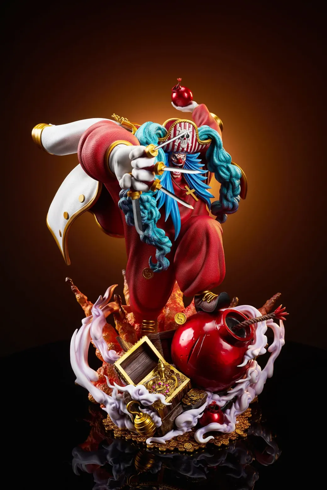 Buggy the Star Clown with LED - ONE PIECE Resin Statue - Two Percent Studio
