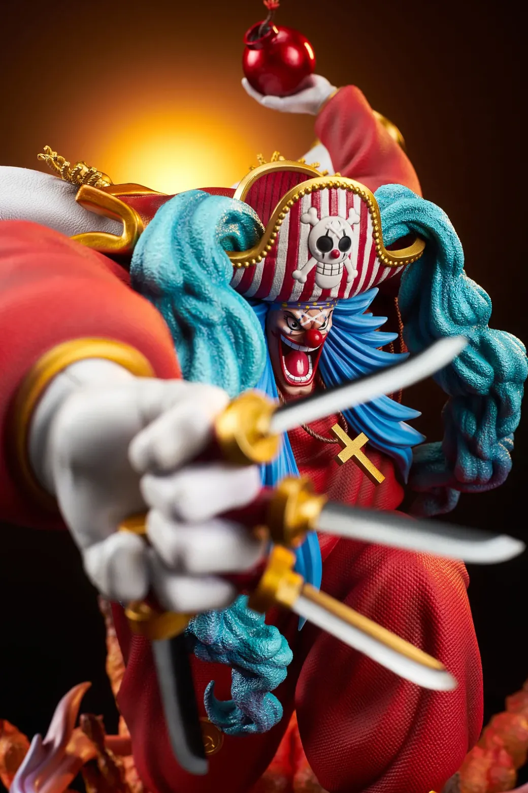 Buggy the Star Clown with LED - ONE PIECE Resin Statue - Two Percent Studio