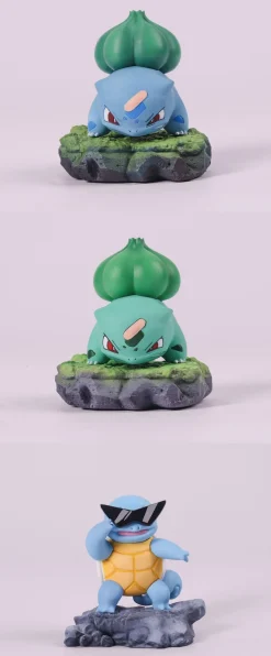 Bulbasaur & Squirtle - Pokemon Resin Statue - YT Studio
