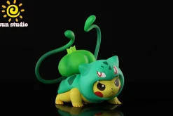 Bulbasaur Cosplay Pikachu - Pokemon Resin Statue - sun Studio