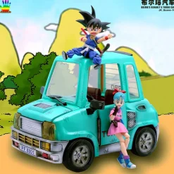Bulma's Car with LED - Dragon Ball Resin Statue - JacksDo Studios