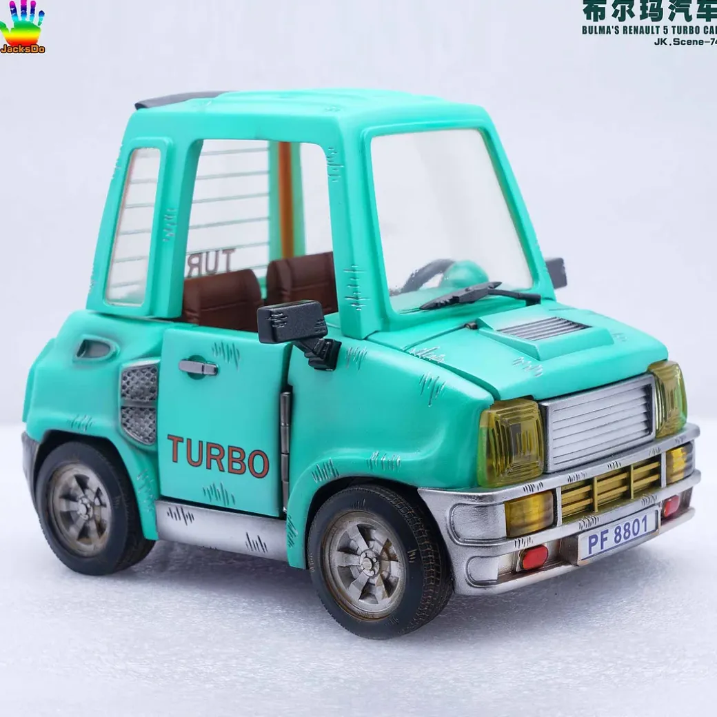 Bulma's Car with LED - Dragon Ball Resin Statue - JacksDo Studios