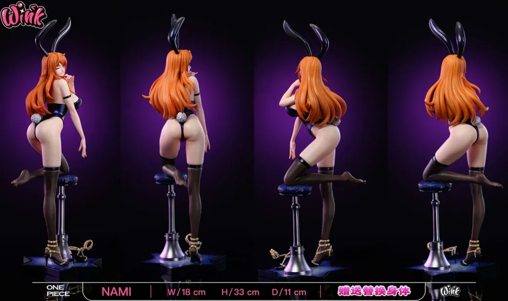 Bunny Girl Ver. Nami - ONE PIECE Resin Statue - Wink Studio