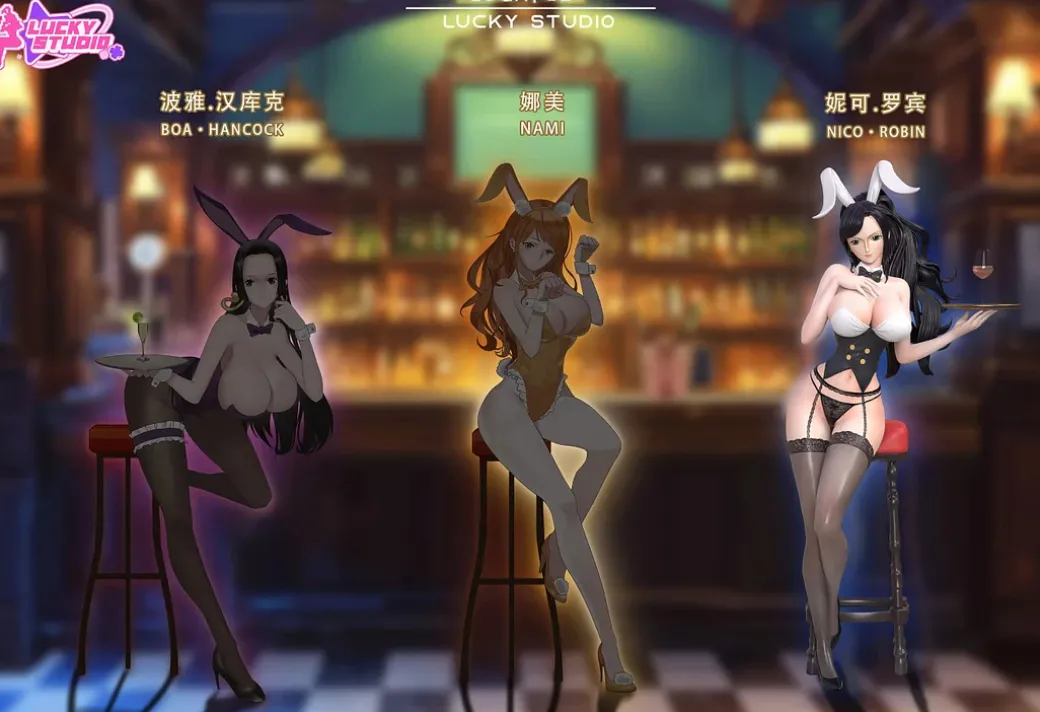 Bunny Girl Ver. Nico Robin - ONE PIECE Resin Statue - Lucky-Studio