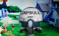 Capsule Corporation Spaceship - Dragon Ball Resin Statue - IRON Studios