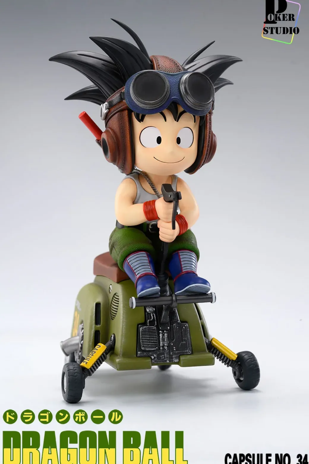 Capsule No. 34 Little Son Goku - Dragon Ball Resin Statue - Poker-Studios