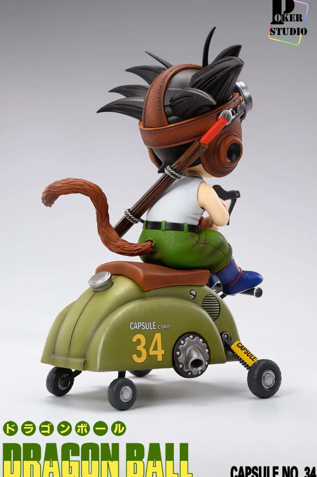 Capsule No. 34 Little Son Goku - Dragon Ball Resin Statue - Poker-Studios