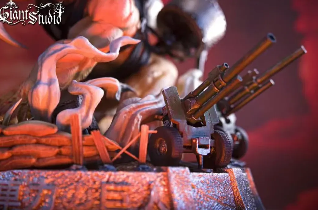 Cart Titan - Attack On Titan Resin Statue - Giant Studio