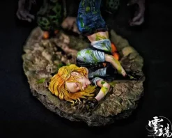 Cell & Android 18 - Dragon Ball Resin Statue - Model Studio