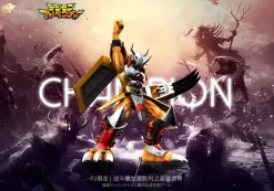 Champion Ver. WarGreymon & Black WarGreymon - Digimon Resin Statue - T1 Studio