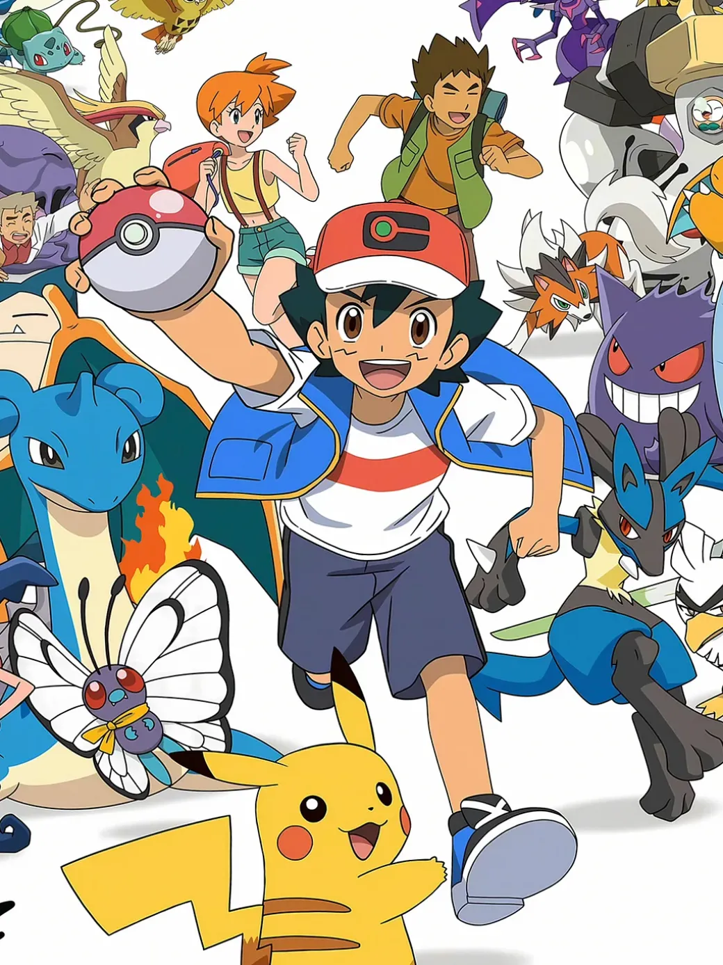 Characters of Aim to Be a Pokémon Master Decorative Painting - Pokemon - Xingkong Studio