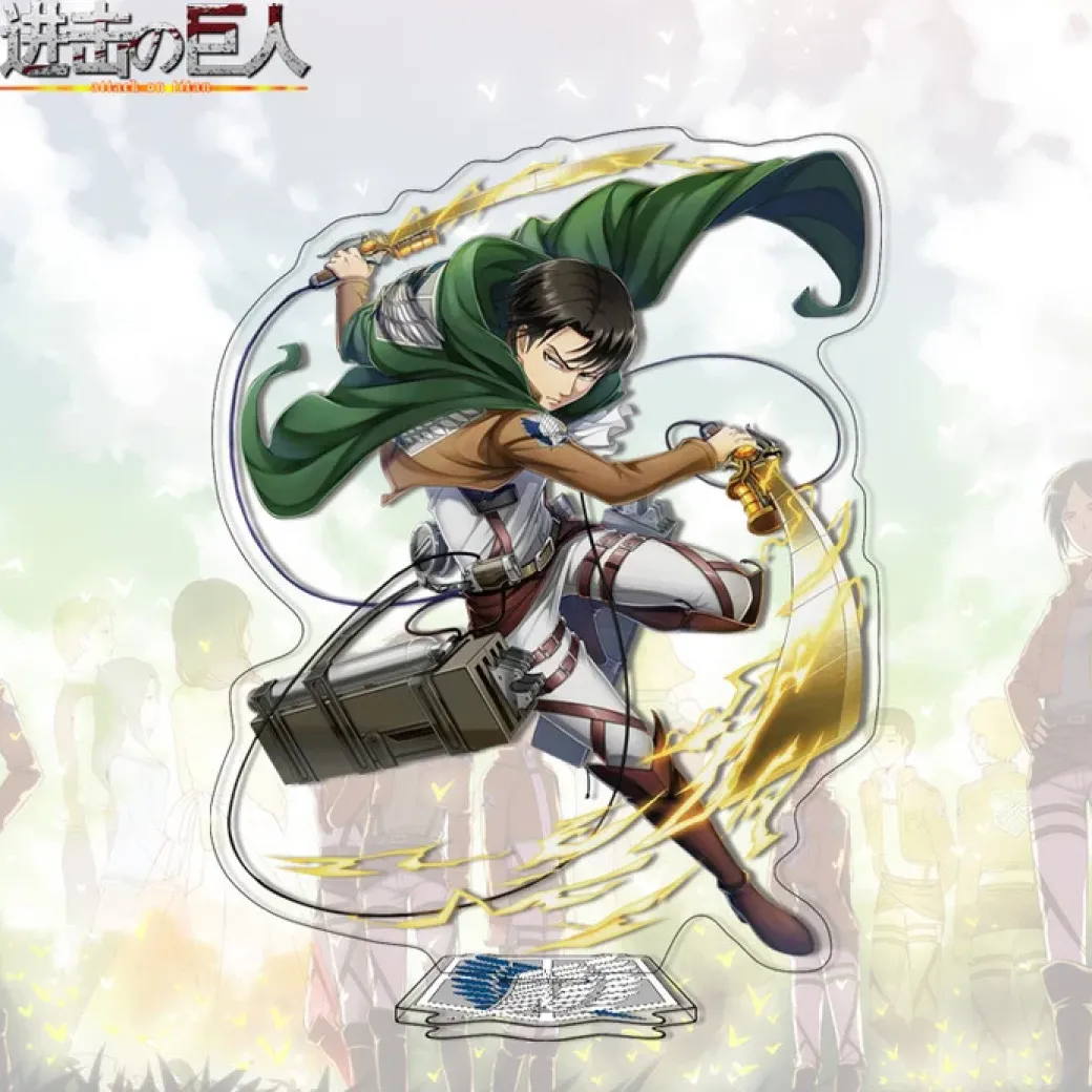 Characters of Attack on Titan Series Acrylic Stand Display - Free Shipping - Attack on Titan