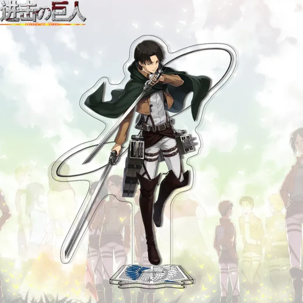 Characters of Attack on Titan Series Acrylic Stand Display - Free Shipping - Attack on Titan