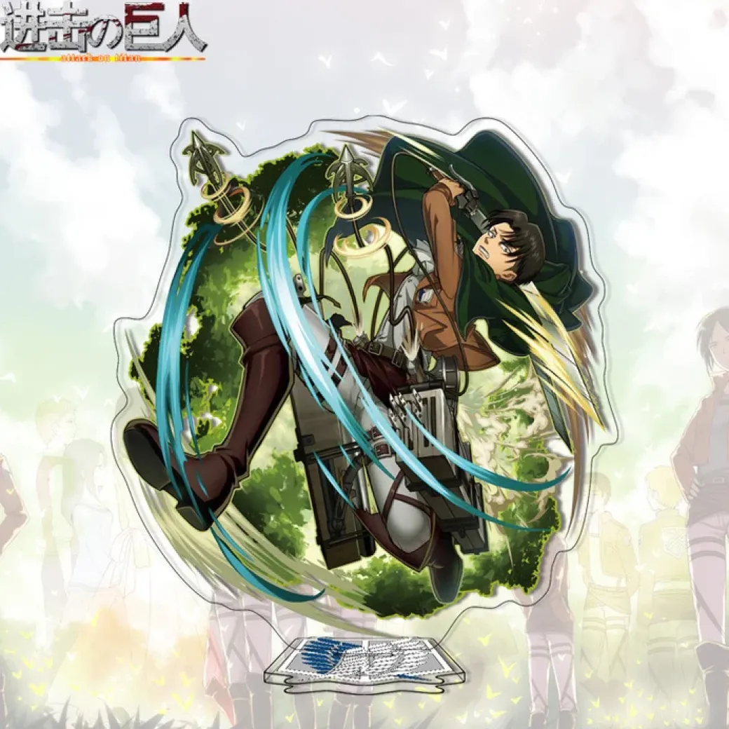 Characters of Attack on Titan Series Acrylic Stand Display - Free Shipping - Attack on Titan
