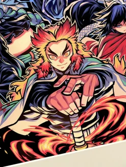 Characters of Demon Slayer: Kimetsu No Yaiba Decorative Painting - Demon Slayer: Kimetsu No Yaiba - Xingkong Studio