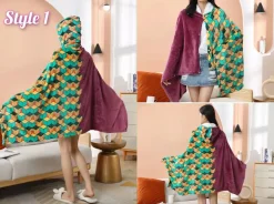 Characters of Demon Slayer Pullover Shawl Blanket - Free Shipping - Demon Slayer: Kimetsu no Yaiba