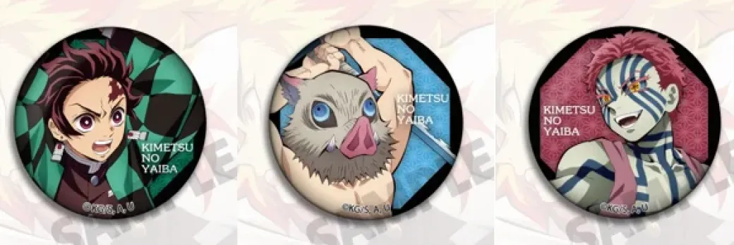 Characters of Demon Slayer Badge Set - Free Shipping - Demon Slayer: Kimetsu no Yaiba