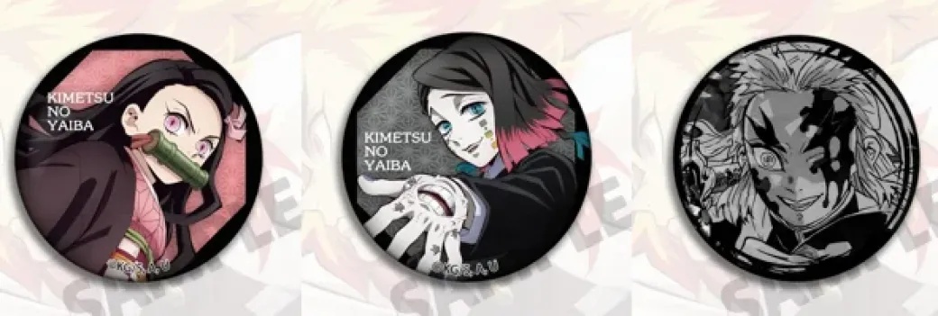 Characters of Demon Slayer Badge Set - Free Shipping - Demon Slayer: Kimetsu no Yaiba