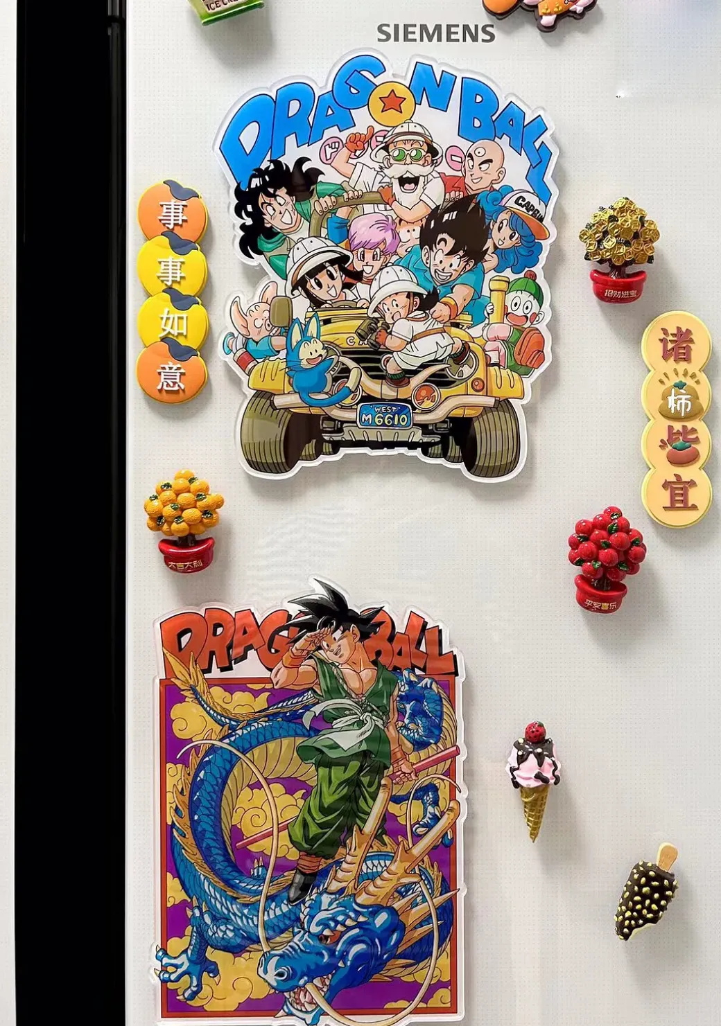 Characters of Dragon Ball & Son Goku Frame Decoration/Fridge Magnet - Dragon Ball Resin Statue - Xingkong Studio