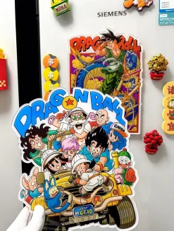Characters of Dragon Ball & Son Goku Frame Decoration/Fridge Magnet - Dragon Ball Resin Statue - Xingkong Studio