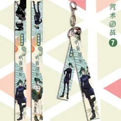 Characters of Jujutsu Kaisen Streamer Bell Key Chain - Free Shipping - Jujutsu Kaisen