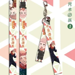 Characters of Jujutsu Kaisen Streamer Bell Key Chain - Free Shipping - Jujutsu Kaisen