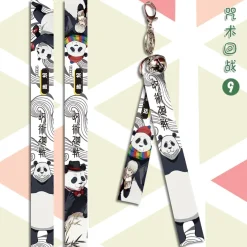 Characters of Jujutsu Kaisen Streamer Bell Key Chain - Free Shipping - Jujutsu Kaisen