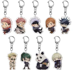 Characters of Jujutsu Kaisen Series 001 Chibi Ver. Acrylic Key Chain - Free Shipping - Jujutsu Kaisen