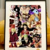 Characters of Straw Hat Pirates Decorative Painting - ONE PIECE - Xingkong Studio