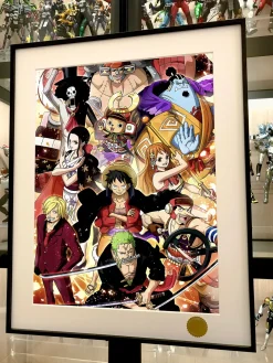 Characters of Straw Hat Pirates Decorative Painting - ONE PIECE - Xingkong Studio