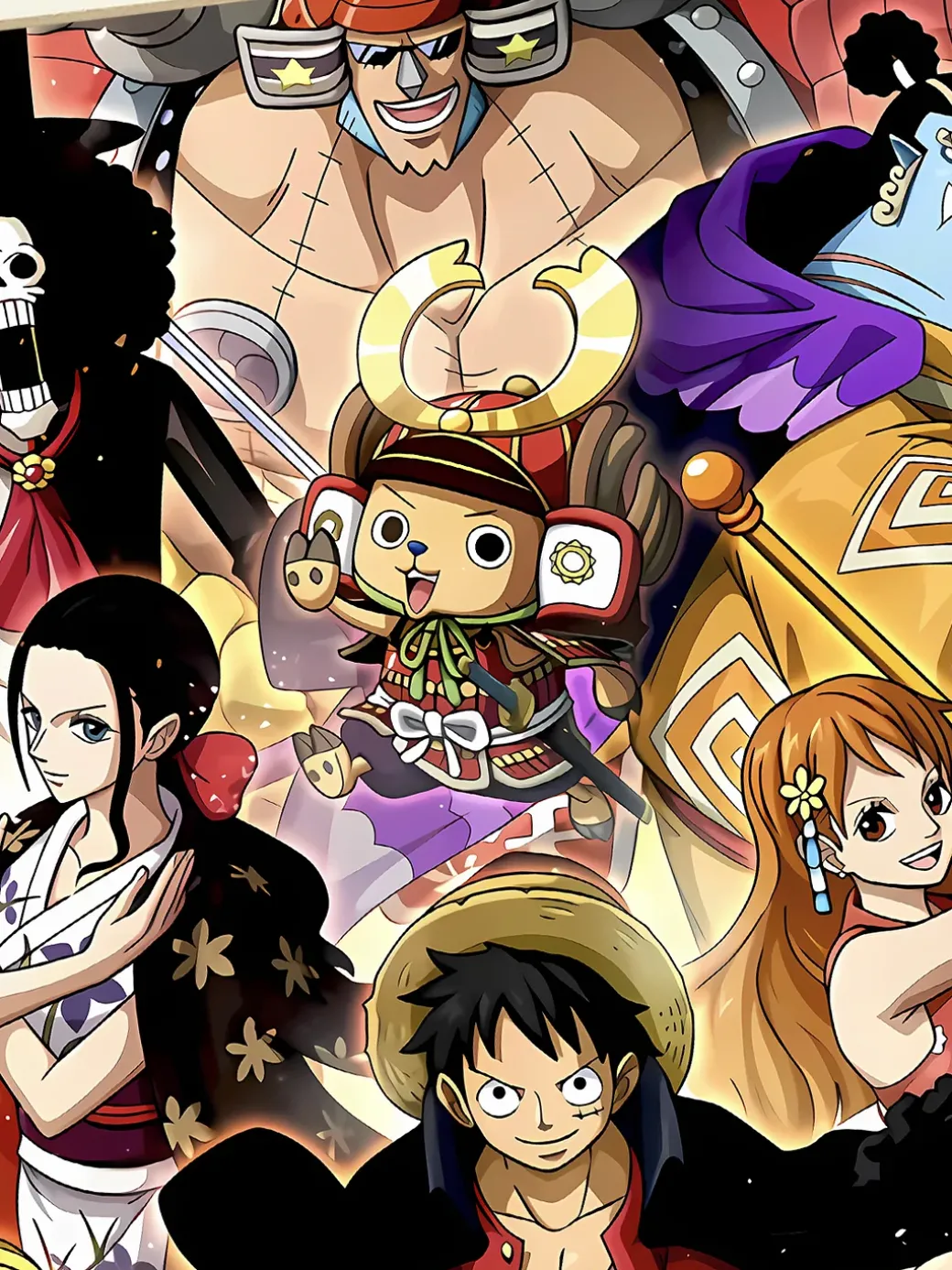 Characters of Straw Hat Pirates Decorative Painting - ONE PIECE - Xingkong Studio