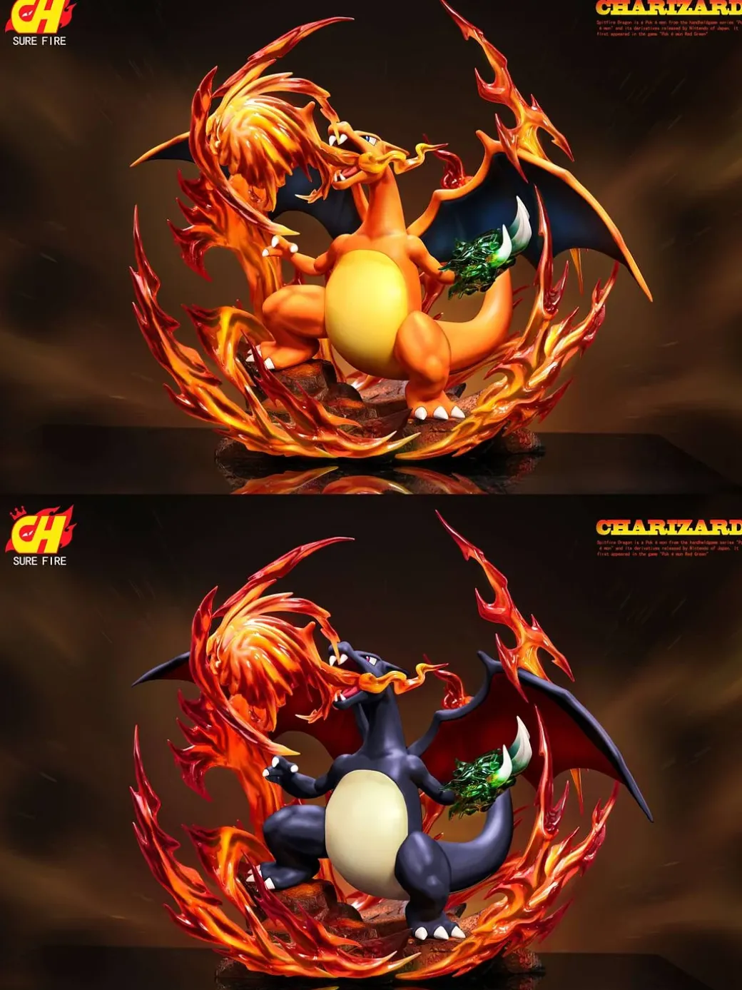 Charizard - Pokemon Resin Statue - SURE FIRE Studio