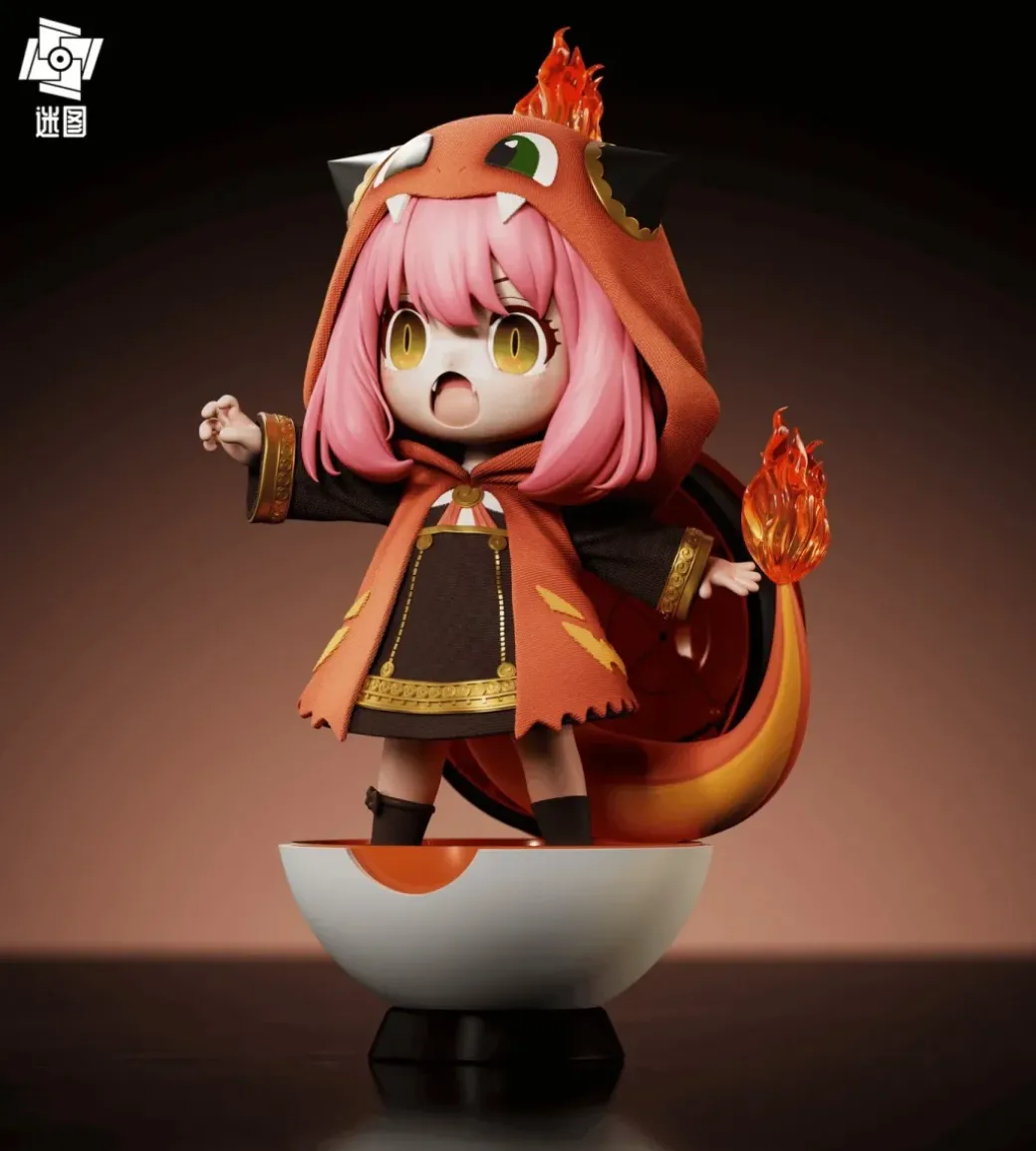 Charizard Cosplay Anya Forger - Pokemon SPY X FAMILY Resin Statue - MiTu Studio