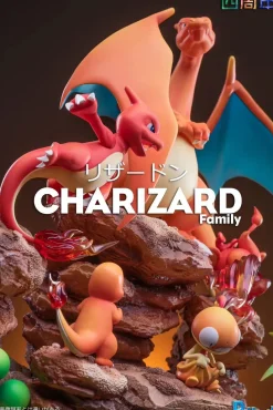 Charizard Family - Pokemon Resin Statue - PCHouse Studios