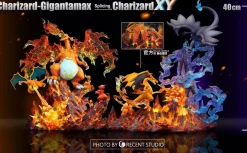 Charizard X & Y with LED - Pokemon Resin Statue - Crescent-Studios