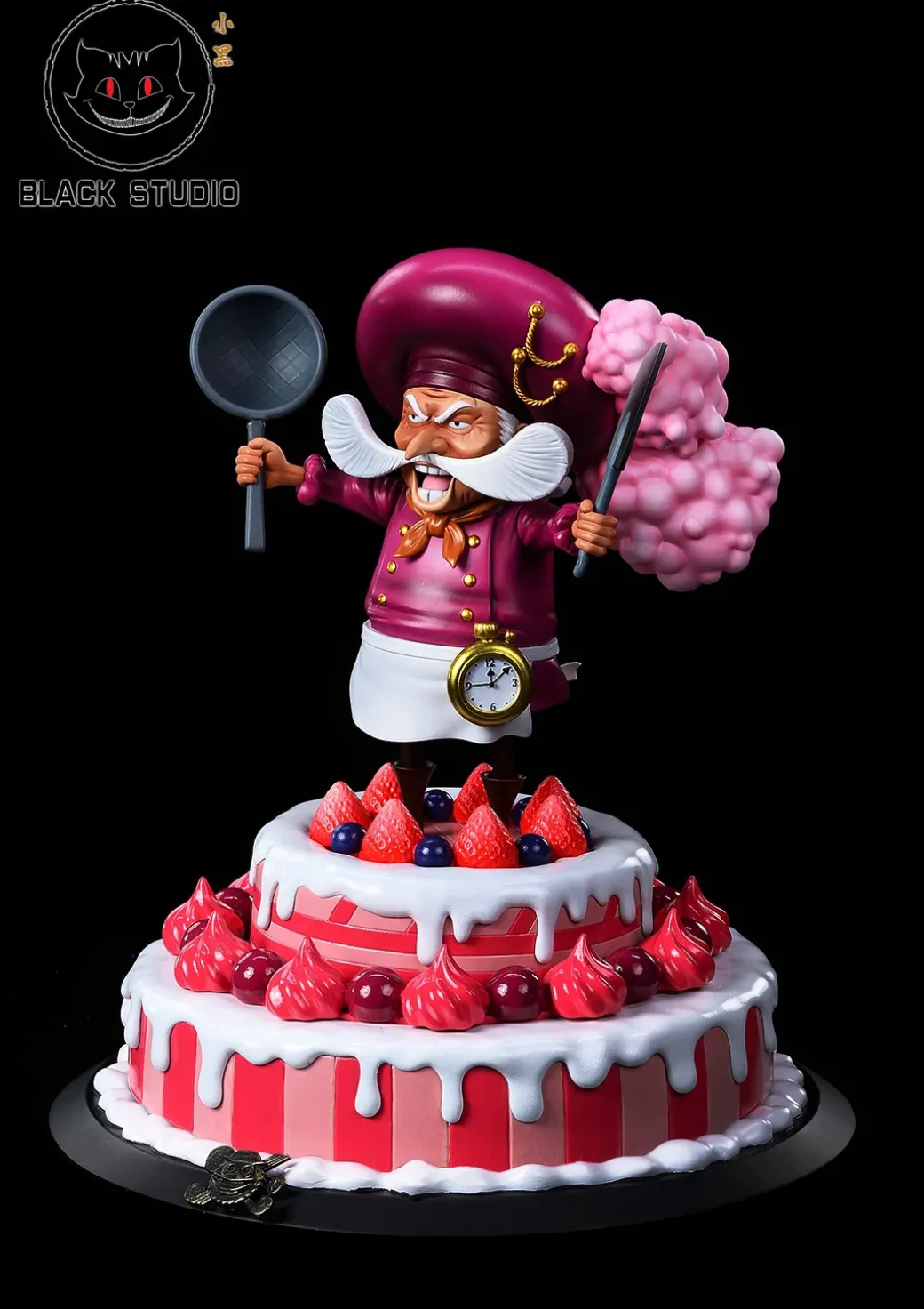 Charlotte Oven & Streusen - ONE PIECE Resin Statue - Black Studios