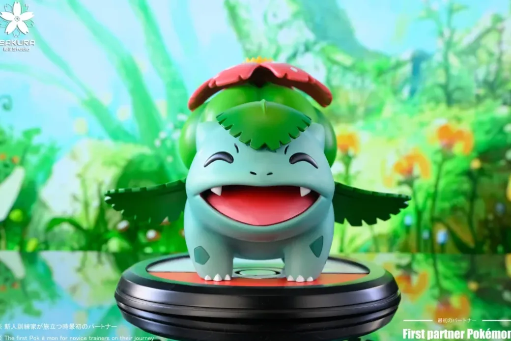 Charmander & Bulbasaur & Squirtle - Pokemon Resin Statue - YingHua Studio