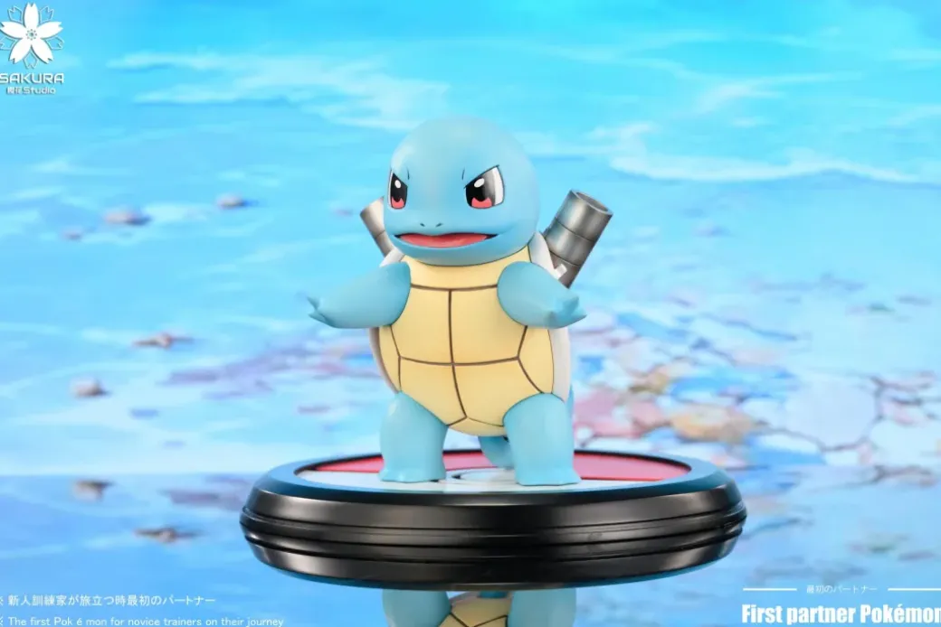 Charmander & Bulbasaur & Squirtle - Pokemon Resin Statue - YingHua Studio