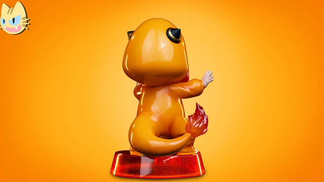 Charmander Cosplay Anya Forger - Pokemon SPY X FAMILY Resin Statue - MiaoMi Studio