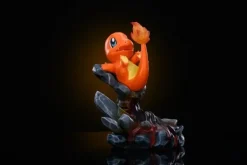 Charmander with LED - Pokemon Resin Statue - MengJingLing Studio
