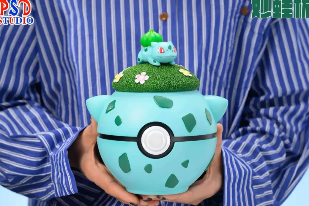 Cheers Series Bulbasaur Cup - Pokemon Resin Statue - PSD Studios