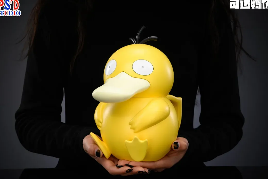 Cheers Series Psyduck Cup - Pokemon Resin Statue - PSD Studios