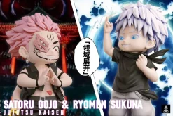 Chibi Ver. 002 Satoru Gojo & Ryomen Sukuna - Jujutsu Kaisen Resin Statue - NINETY SEVEN Studio