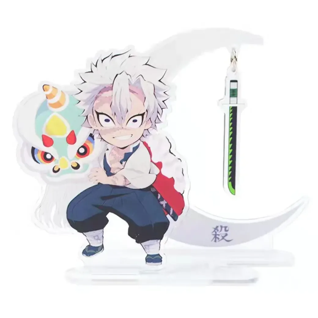 Chibi Ver. Characters of Demon Slayer Series Acrylic Stand Display - Free Shipping - Demon Slayer: Kimetsu no Yaiba